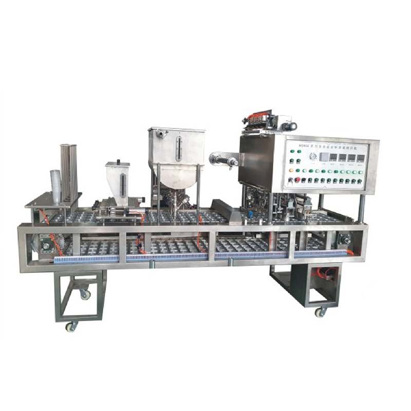 Automatische Honig-/Joghurt-Füllmaschine/Saft-Getränkebecher-Versiegelungsmaschine